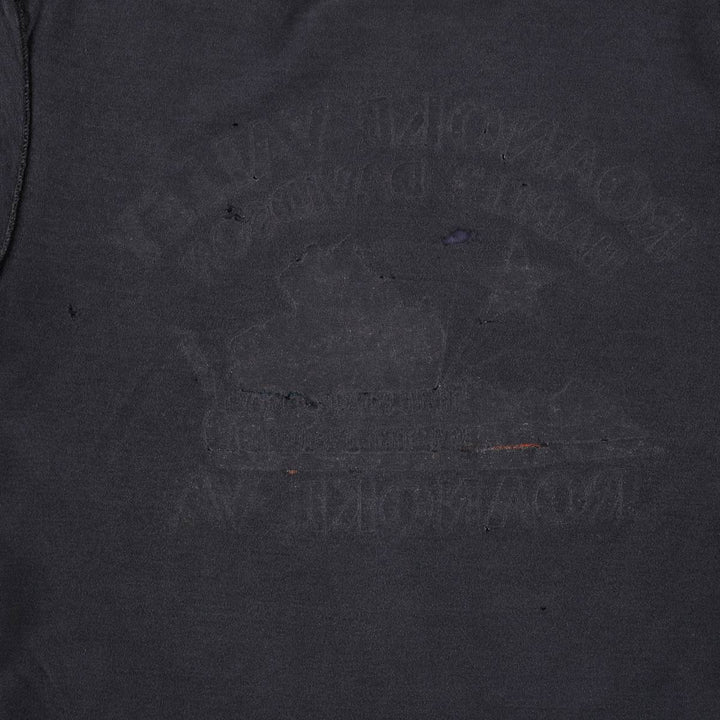 Harley-Davidson Motorcycle Bike T-shirt, Men's XL size unclear black type Vintage Second Hand