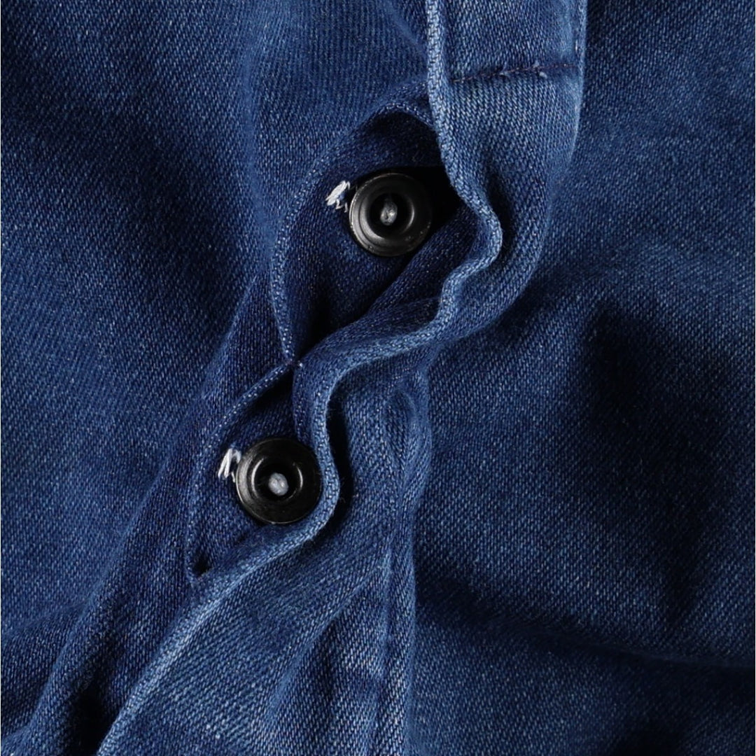 80'S Big Mac denim overalls, made in USA, men's size W37 equivalent, vintage. cotton blue type Vintage Second Hand