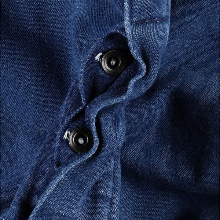 80'S Big Mac denim overalls, made in USA, men's size W37 equivalent, vintage. cotton blue type Vintage Second Hand