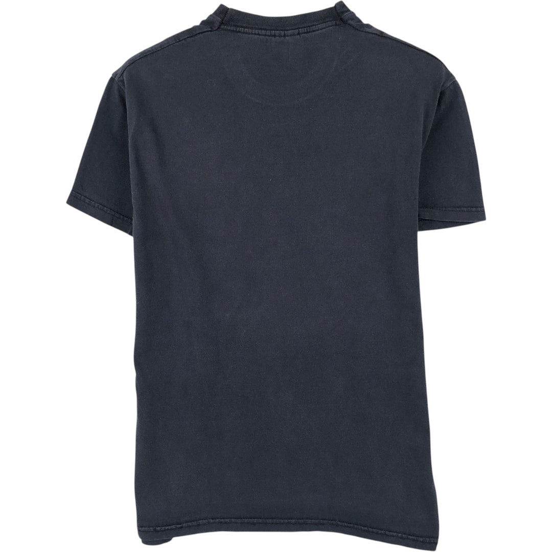Fruit of the Loom Art T-shirt, Men's Size S (approx.), Vintage cotton black type Vintage Second Hand