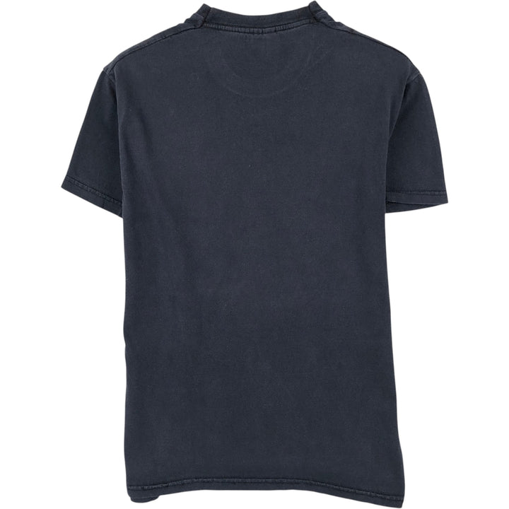 Fruit of the Loom Art T-shirt, Men's Size S (approx.), Vintage cotton black type Vintage Second Hand