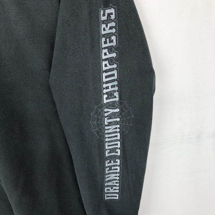 Orange County Choppers Motorcycle Long-Sleeve T-Shirt (Men's XL equivalent) cotton black type Vintage Second Hand