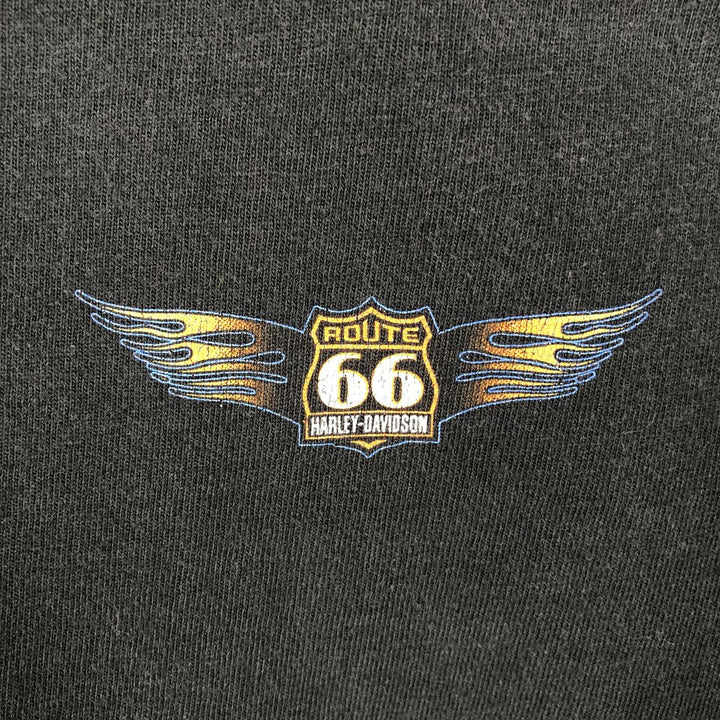 Harley-Davidson Motorcycle Long Sleeve T-Shirt, Men's Size L unclear black type Vintage Second Hand