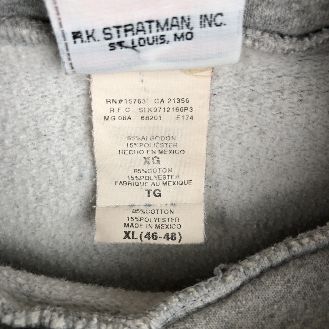 Harley-Davidson Advertising Pullover Hoodie, Men's XL cotton gray type Vintage Second Hand