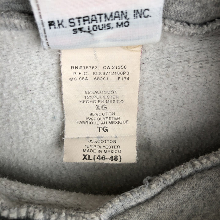 Harley-Davidson Advertising Pullover Hoodie, Men's XL cotton gray type Vintage Second Hand