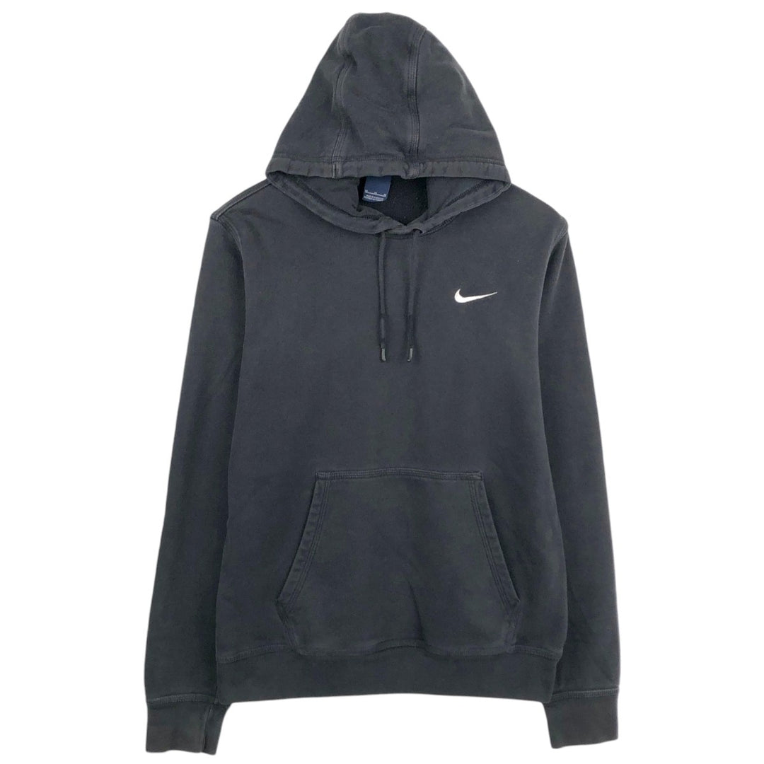 Nike Sweat Pullover Hoodie, Men's Size M cotton black type Vintage Second Hand