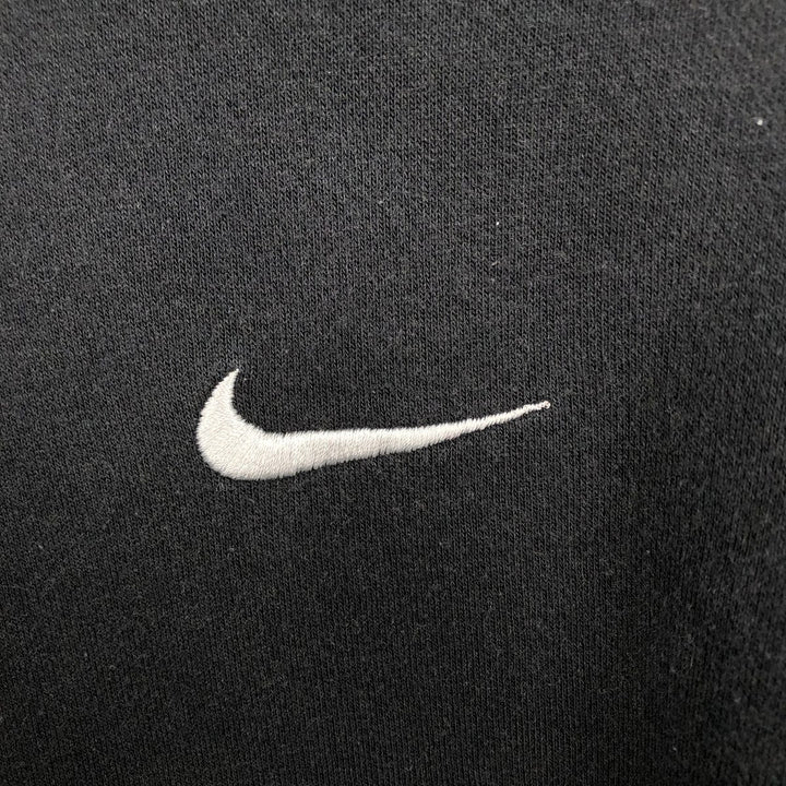 Nike Sweat Pullover Hoodie, Men's Size M cotton black type Vintage Second Hand