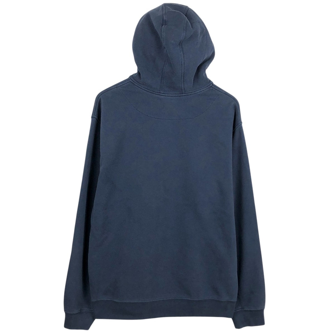 90s-00'S Nike Sweatshirt Pullover Hoodie, Men's XL equivalent, Vintage cotton navy blue type Vintage Second Hand