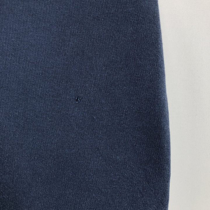 90s-00'S Nike Sweatshirt Pullover Hoodie, Men's XL equivalent, Vintage cotton navy blue type Vintage Second Hand