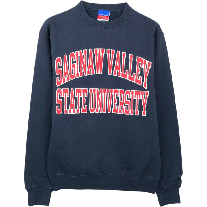 Champion Authentic Athletic Apparel College Sweatshirt, Men's Size S (approx.) cotton navy blue type Vintage Second Hand