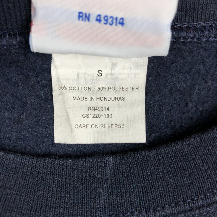 Champion Authentic Athletic Apparel College Sweatshirt, Men's Size S (approx.) cotton navy blue type Vintage Second Hand
