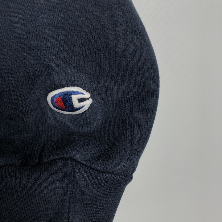 Champion Authentic Athletic Apparel College Sweatshirt, Men's Size S (approx.) cotton navy blue type Vintage Second Hand