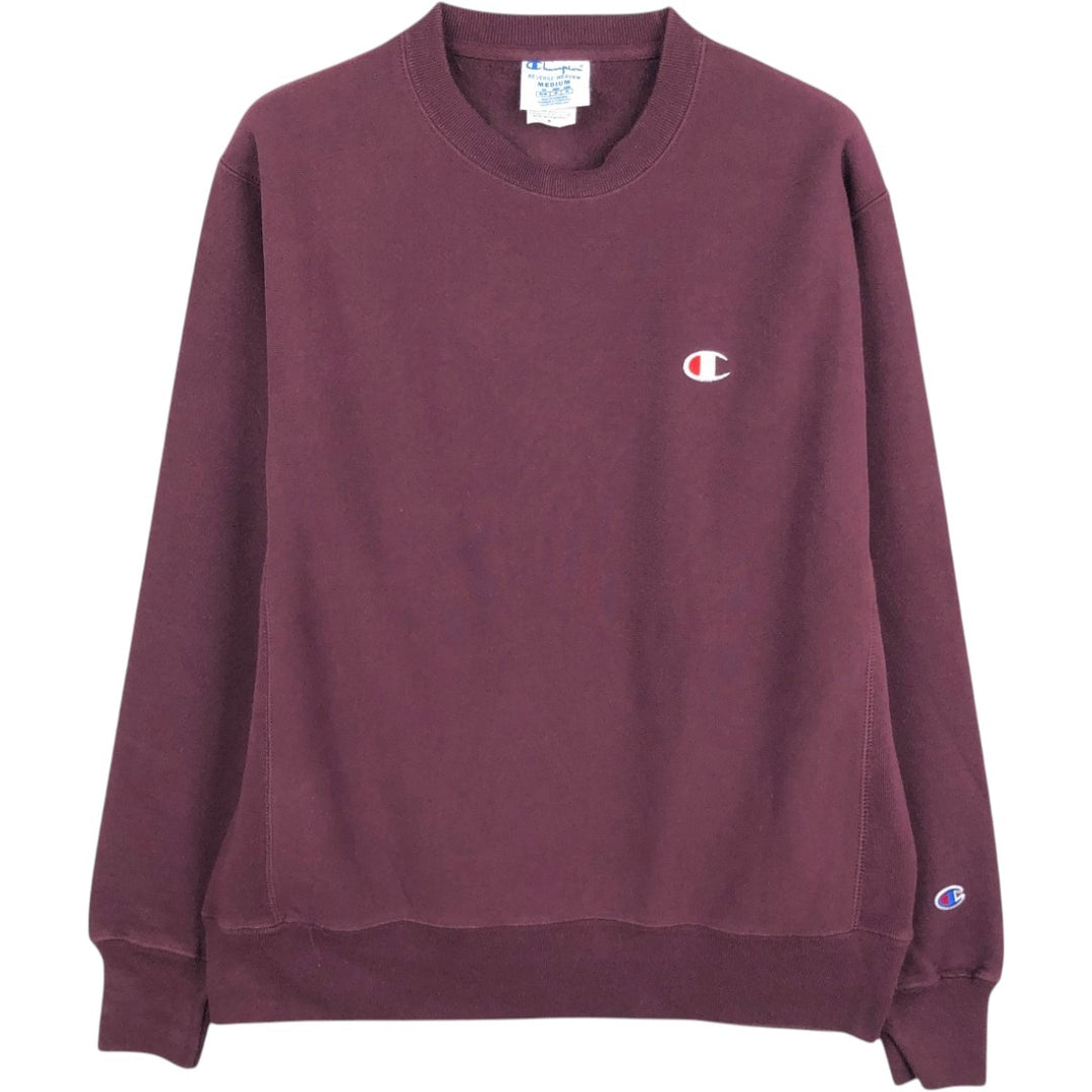 Champion REVERSE WEAVE Reverse Weave One Point Logo Sweatshirt Trainer Men's M cotton burgundy type Vintage Second Hand