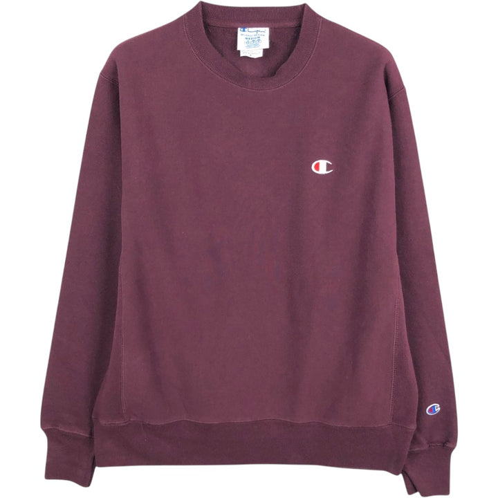 Champion REVERSE WEAVE Reverse Weave One Point Logo Sweatshirt Trainer Men's M cotton burgundy type Vintage Second Hand