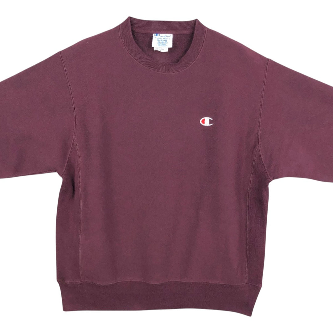 Champion REVERSE WEAVE Reverse Weave One Point Logo Sweatshirt Trainer Men's M cotton burgundy type Vintage Second Hand
