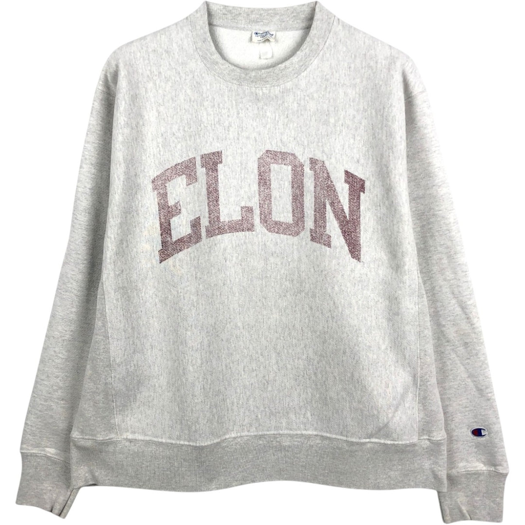 Champion REVERSE WEAVE Reverse Weave College Sweatshirt Trainer Men's L size unclear gray type Vintage Second Hand