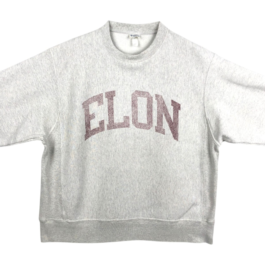 Champion REVERSE WEAVE Reverse Weave College Sweatshirt Trainer Men's L size unclear gray type Vintage Second Hand