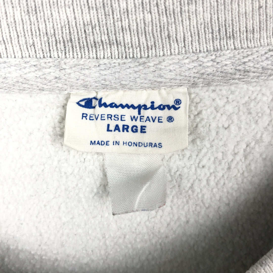 Champion REVERSE WEAVE Reverse Weave College Sweatshirt Trainer Men's L size unclear gray type Vintage Second Hand