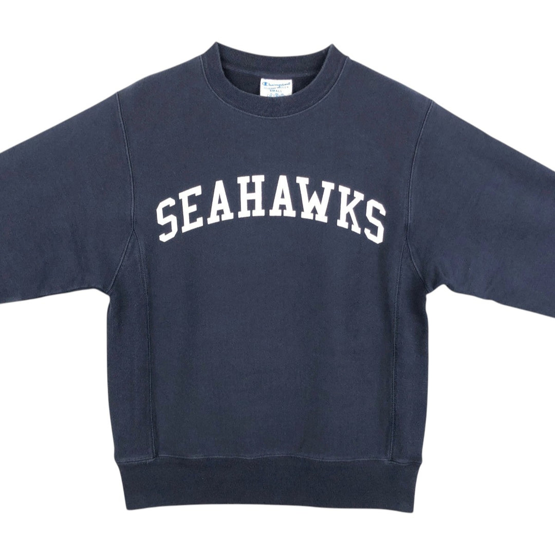 Champion REVERSE WEAVE Reverse Weave College Sweatshirt Trainer Men's S cotton navy blue type Vintage Second Hand