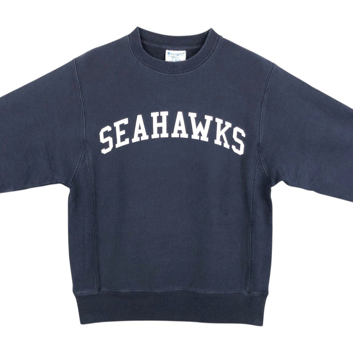 Champion REVERSE WEAVE Reverse Weave College Sweatshirt Trainer Men's S cotton navy blue type Vintage Second Hand