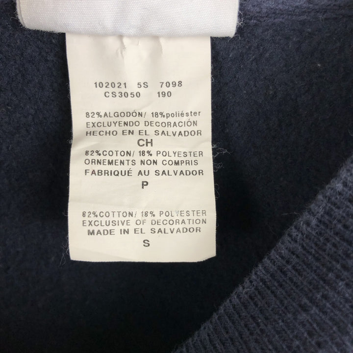 Champion REVERSE WEAVE Reverse Weave College Sweatshirt Trainer Men's S cotton navy blue type Vintage Second Hand