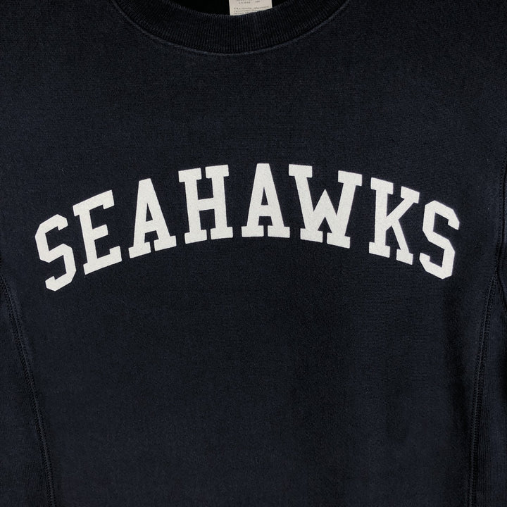 Champion REVERSE WEAVE Reverse Weave College Sweatshirt Trainer Men's S cotton navy blue type Vintage Second Hand