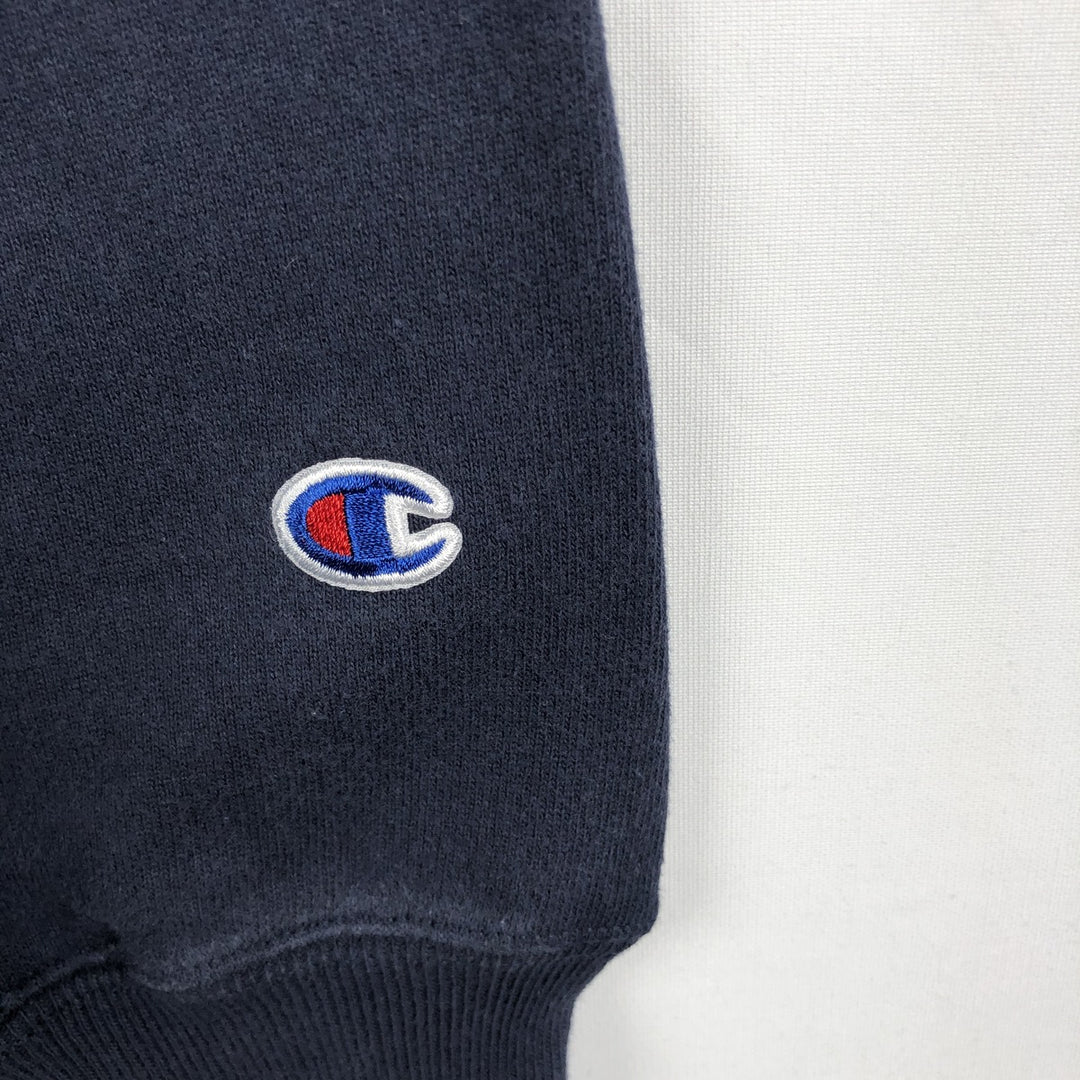 Champion REVERSE WEAVE Reverse Weave College Sweatshirt Trainer Men's S cotton navy blue type Vintage Second Hand