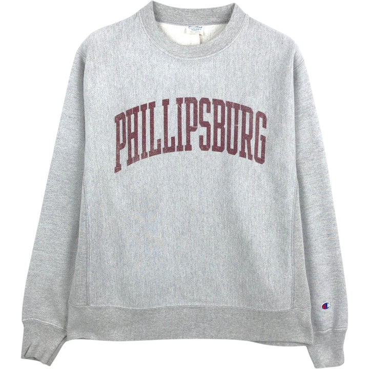 Champion REVERSE WEAVE Reverse Weave College Sweatshirt Trainer Men's M size unclear gray type Vintage Second Hand