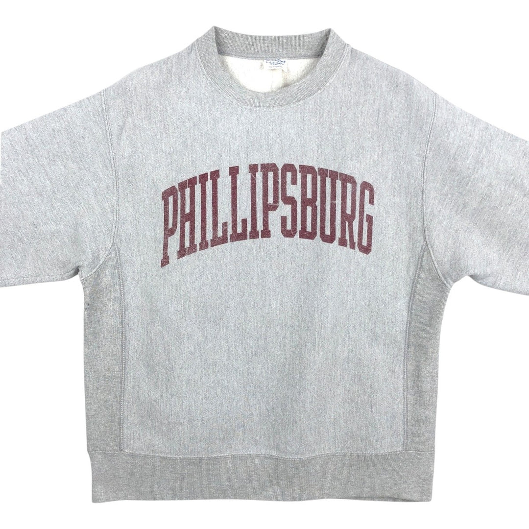 Champion REVERSE WEAVE Reverse Weave College Sweatshirt Trainer Men's M size unclear gray type Vintage Second Hand