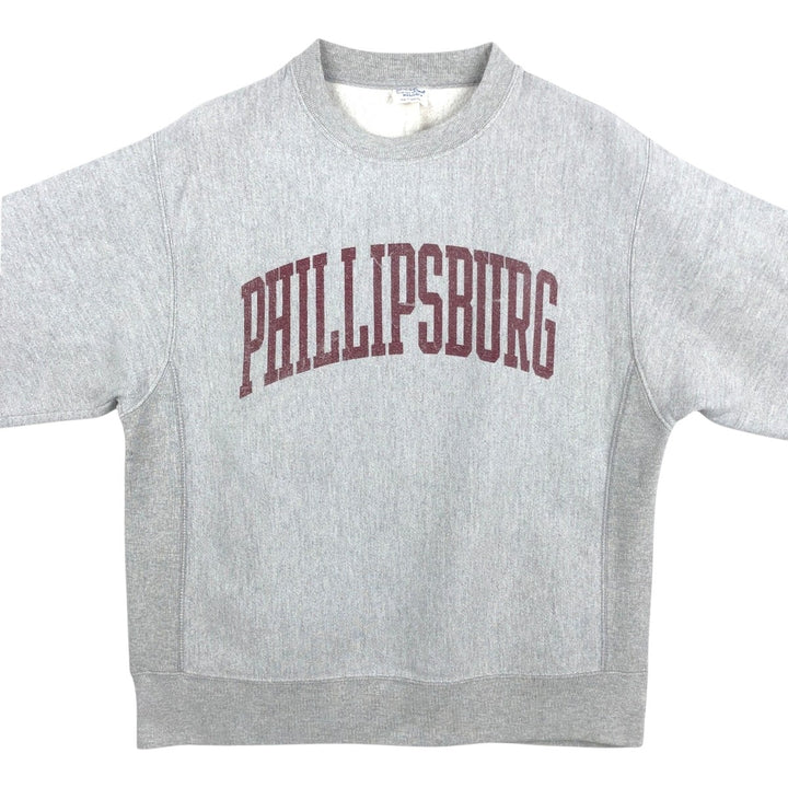 Champion REVERSE WEAVE Reverse Weave College Sweatshirt Trainer Men's M size unclear gray type Vintage Second Hand