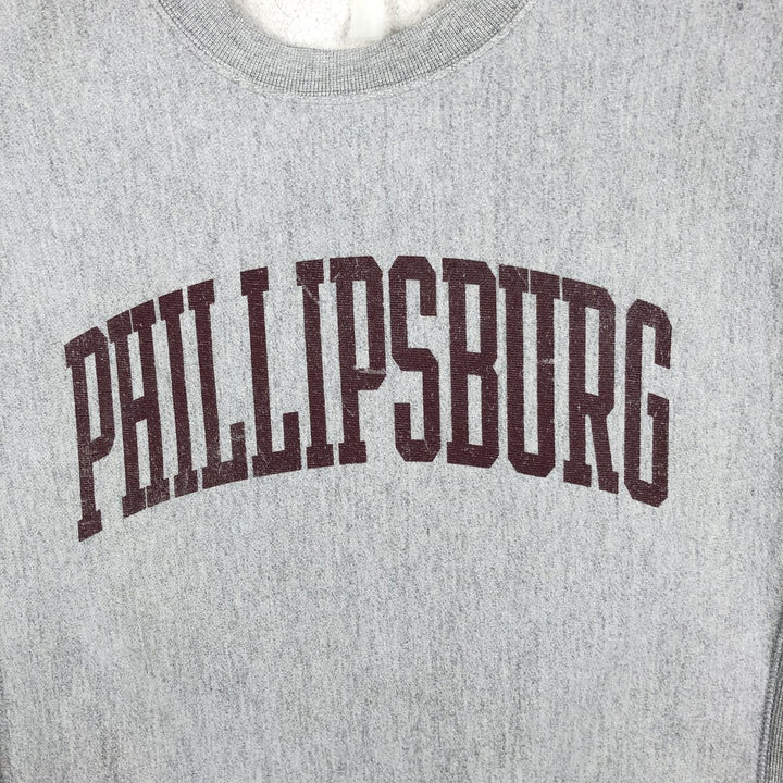 Champion REVERSE WEAVE Reverse Weave College Sweatshirt Trainer Men's M size unclear gray type Vintage Second Hand