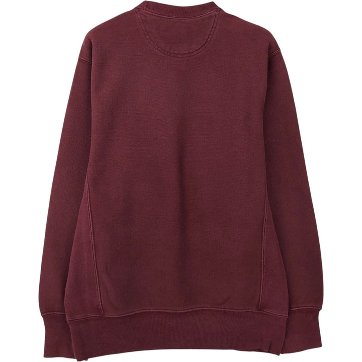2000'S Champion Original Reverse Weave College Sweatshirt, Men's Size Small cotton burgundy type Vintage Second Hand