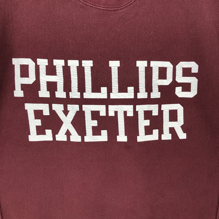 2000'S Champion Original Reverse Weave College Sweatshirt, Men's Size Small cotton burgundy type Vintage Second Hand