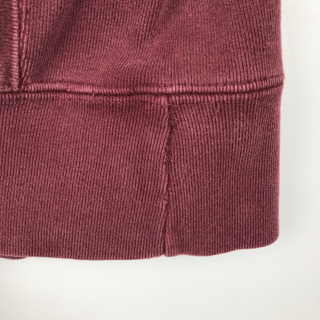 2000'S Champion Original Reverse Weave College Sweatshirt, Men's Size Small cotton burgundy type Vintage Second Hand