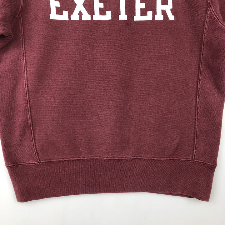 2000'S Champion Original Reverse Weave College Sweatshirt, Men's Size Small cotton burgundy type Vintage Second Hand