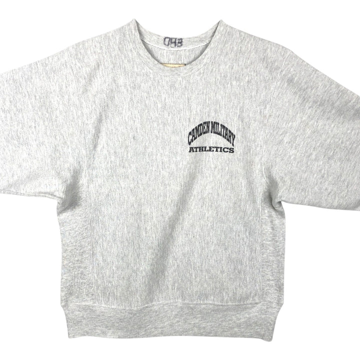 2000'S Champion Premium Reverse Weave College Sweatshirt (Men's Size M) unclear gray type Vintage Second Hand