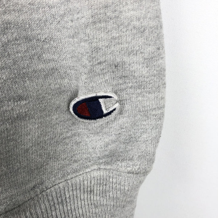 2000'S Champion Premium Reverse Weave College Sweatshirt (Men's Size M) unclear gray type Vintage Second Hand