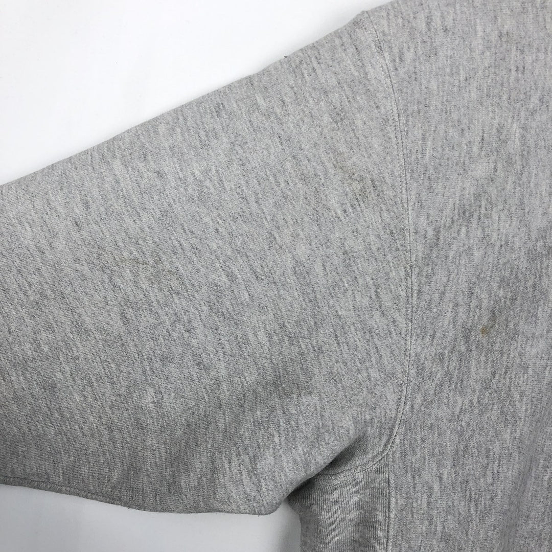 2000'S Champion Premium Reverse Weave College Sweatshirt (Men's Size M) unclear gray type Vintage Second Hand