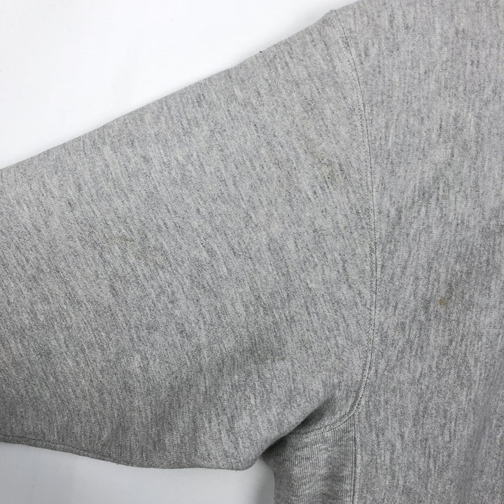 2000'S Champion Premium Reverse Weave College Sweatshirt (Men's Size M) unclear gray type Vintage Second Hand