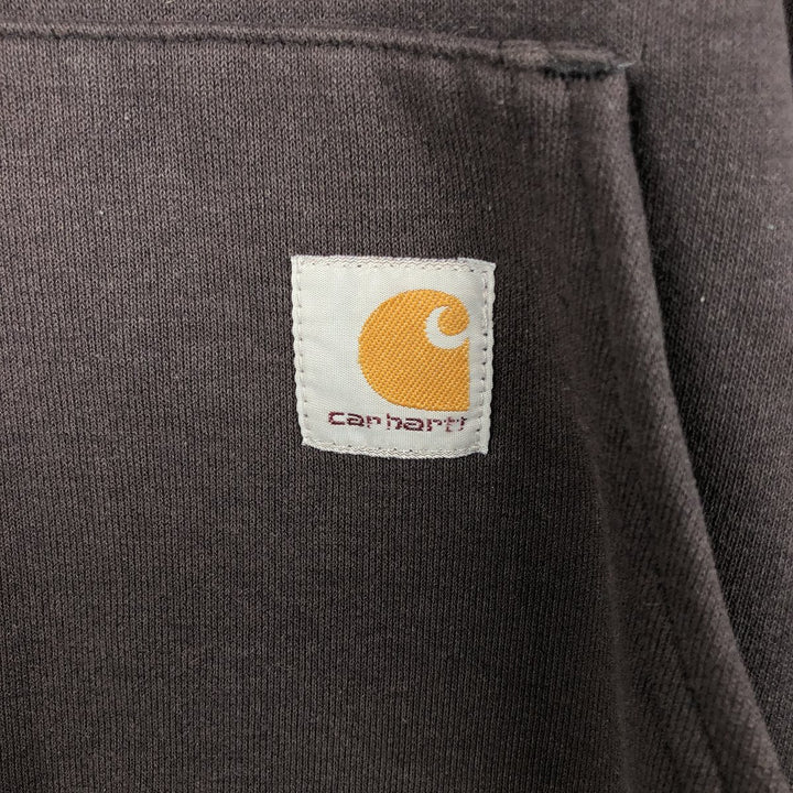 Carhartt Sweat Pullover Hoodie Men's Size L unclear dark chocolate Vintage Second Hand