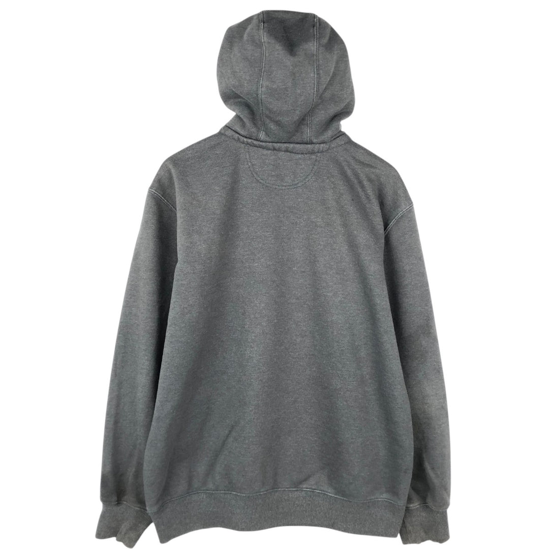 Carhartt Loose Fit Rain Defender Sweat Half-Zip Hoodie (Men's Size L) cotton Charcoal Vintage Second Hand