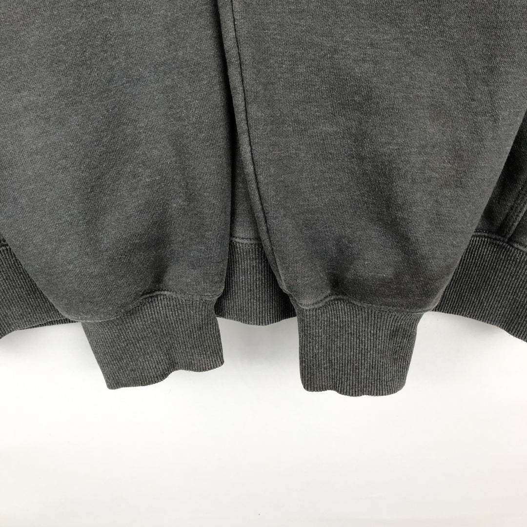 Carhartt Loose Fit Rain Defender Sweat Half-Zip Hoodie (Men's Size L) cotton Charcoal Vintage Second Hand