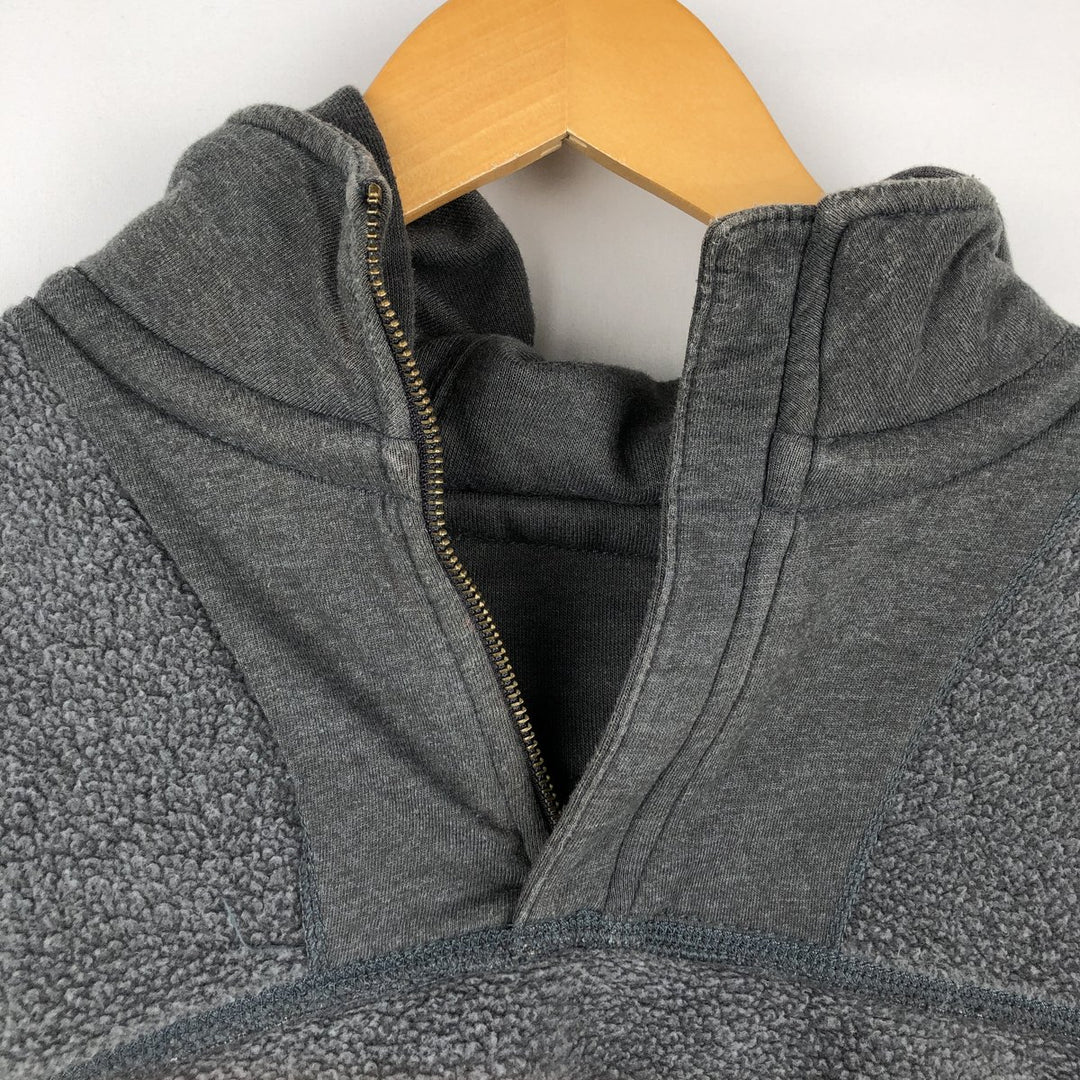 Carhartt Loose Fit Rain Defender Sweat Half-Zip Hoodie (Men's Size L) cotton Charcoal Vintage Second Hand