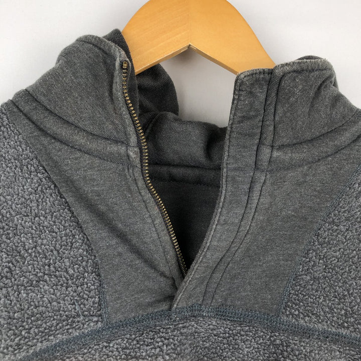 Carhartt Loose Fit Rain Defender Sweat Half-Zip Hoodie (Men's Size L) cotton Charcoal Vintage Second Hand