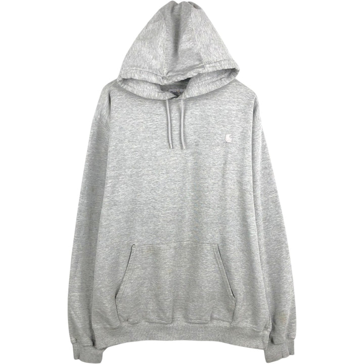 Carhartt Sweat Pullover Hoodie Men's XL Size cotton gray type Vintage Second Hand