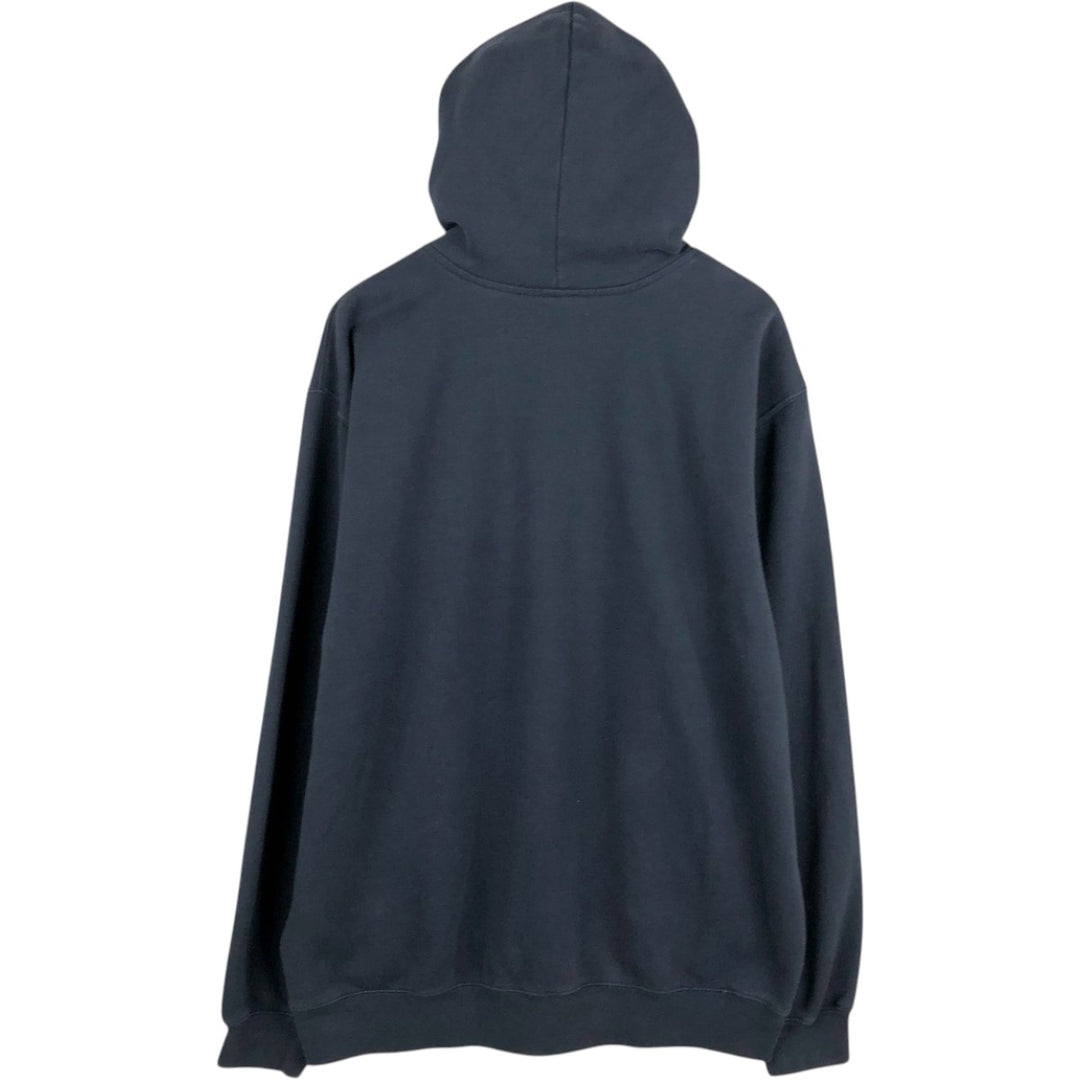 Carhartt Sweat Pullover Hoodie Men's XL Size cotton navy blue type Vintage Second Hand
