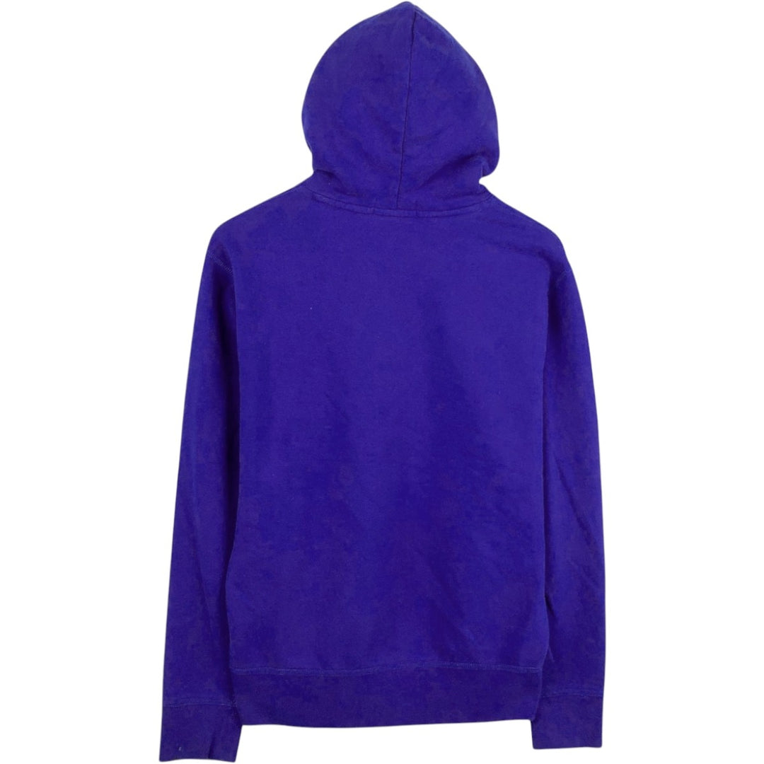 Ralph Lauren POLO RALPH LAUREN Sweatshirt pullover hoodie, men's size M cotton blue type Vintage Second Hand