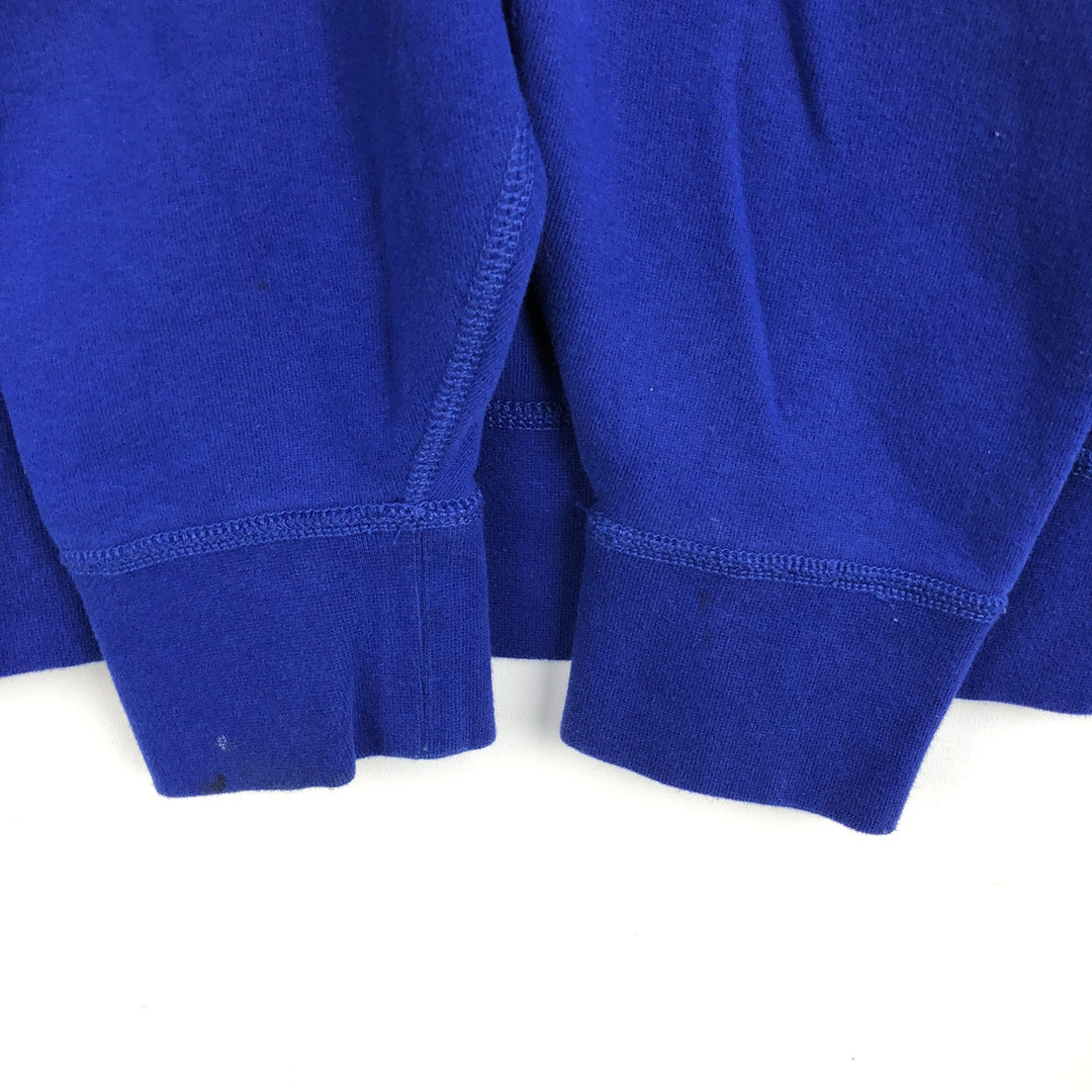 Ralph Lauren POLO RALPH LAUREN Sweatshirt pullover hoodie, men's size M cotton blue type Vintage Second Hand