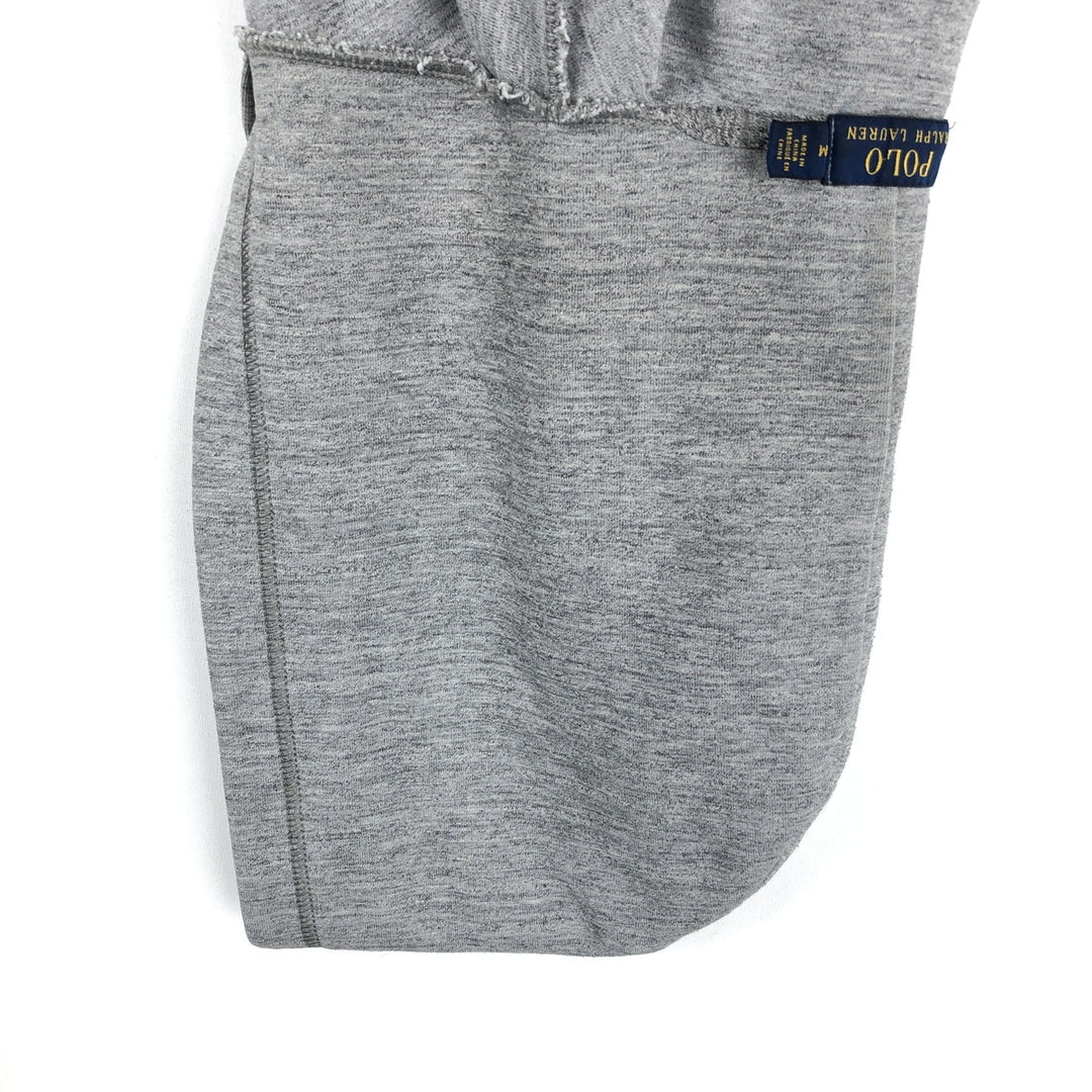 Ralph Lauren POLO RALPH LAUREN Sweatshirt pullover hoodie, men's size M polyester gray type Vintage Second Hand