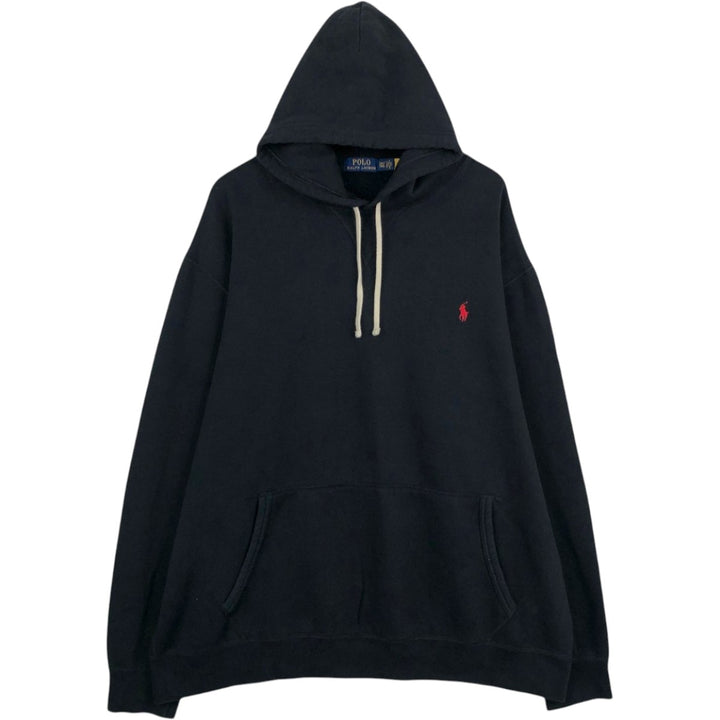 Ralph Lauren POLO RALPH LAUREN Sweatshirt Pullover Hoodie Men's XXL cotton black type Vintage Second Hand
